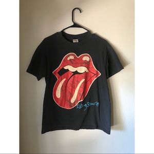 Vintage Rolling Stones 1989 steel wheels North American tour band tee